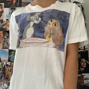 Lady and The Tramp Graphic T Shirt